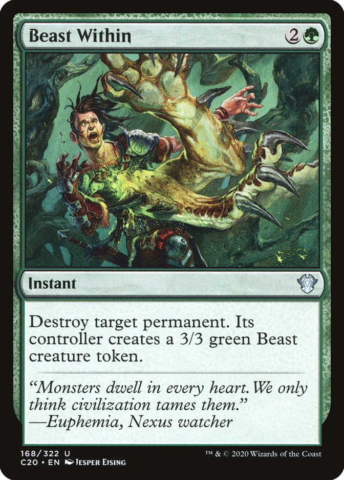 Beast Within [Commander 2020] | Gamers Paradise