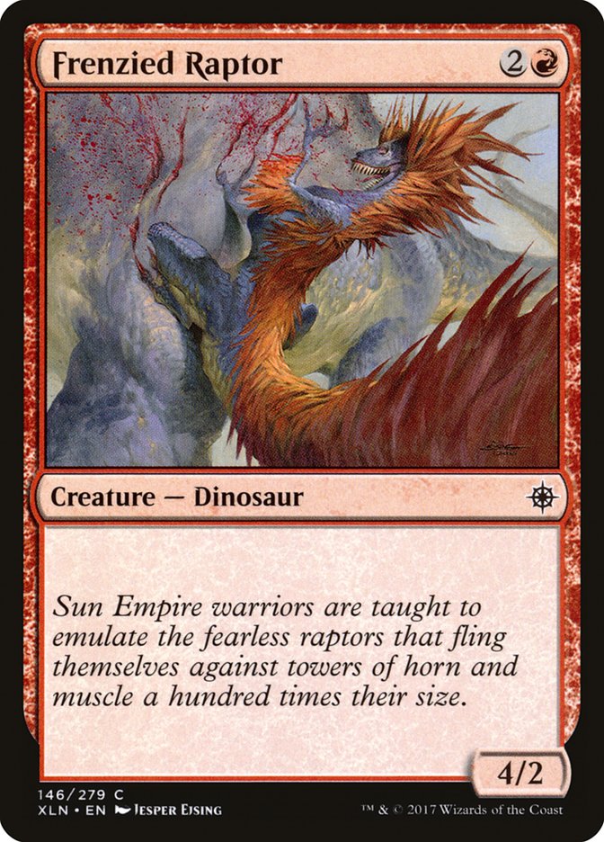 Frenzied Raptor [Ixalan] | Gamers Paradise