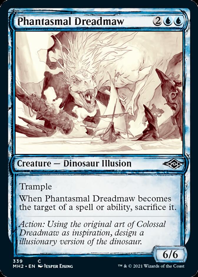 Phantasmal Dreadmaw (Sketch) [Modern Horizons 2] | Gamers Paradise