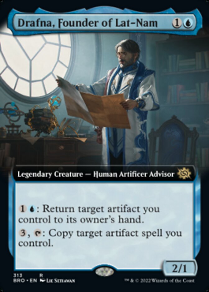 Drafna, Founder of Lat-Nam (Extended Art) [The Brothers' War] | Gamers Paradise