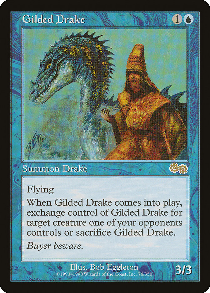Gilded Drake [Urza's Saga] | Gamers Paradise