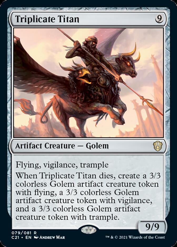 Triplicate Titan [Commander 2021] | Gamers Paradise