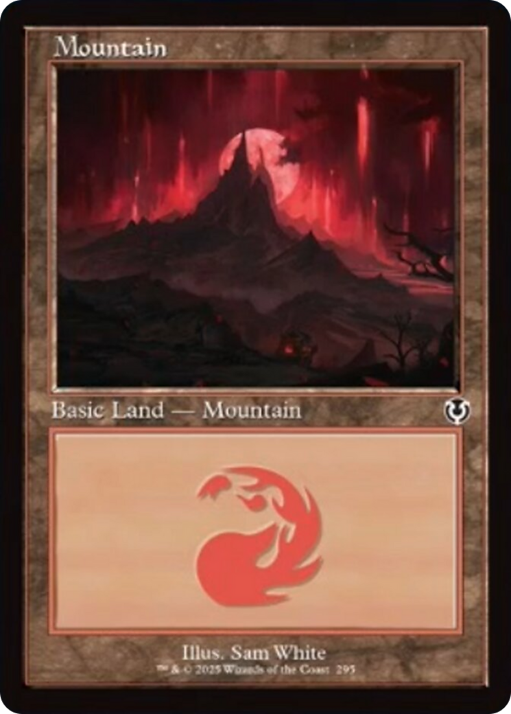 Mountain (295) (Retro Frame) [Innistrad Remastered] | Gamers Paradise