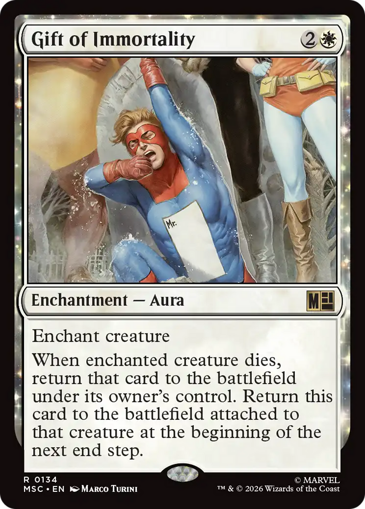 Gift of Immortality [Marvel Super Heroes Commander] | Gamers Paradise