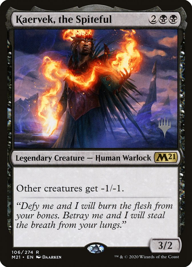 Kaervek, the Spiteful (Promo Pack) [Core Set 2021 Promos] | Gamers Paradise