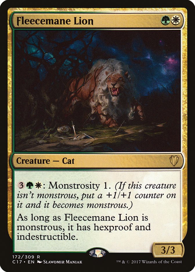 Fleecemane Lion [Commander 2017] | Gamers Paradise