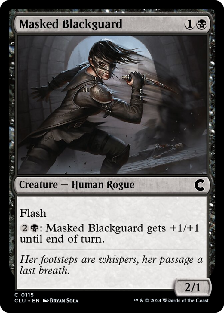 Masked Blackguard [Ravnica: Clue Edition] | Gamers Paradise