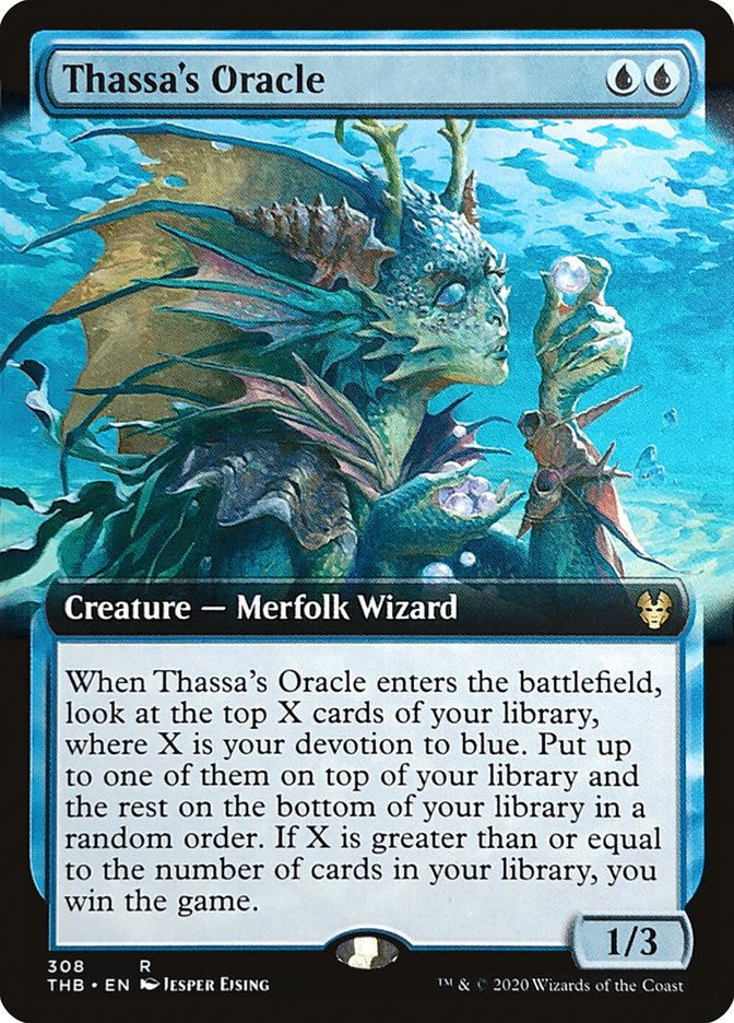 Thassa's Oracle (Extended Art) [Theros Beyond Death] | Gamers Paradise