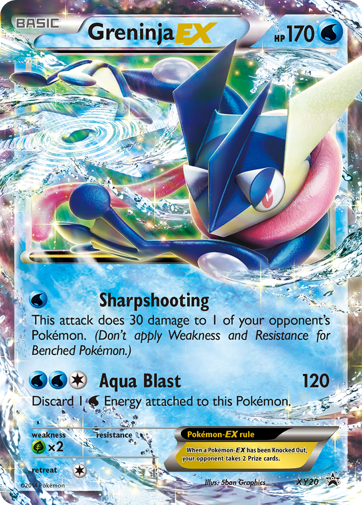 Greninja EX (XY20) [XY: Black Star Promos] | Gamers Paradise