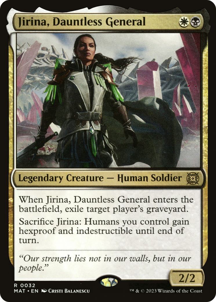 Jirina, Dauntless General [March of the Machine: The Aftermath] | Gamers Paradise