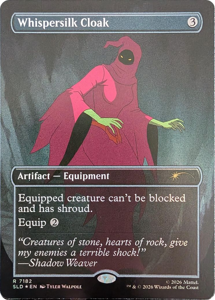 Whispersilk Cloak (7182) [Secret Lair Drop Series] | Gamers Paradise