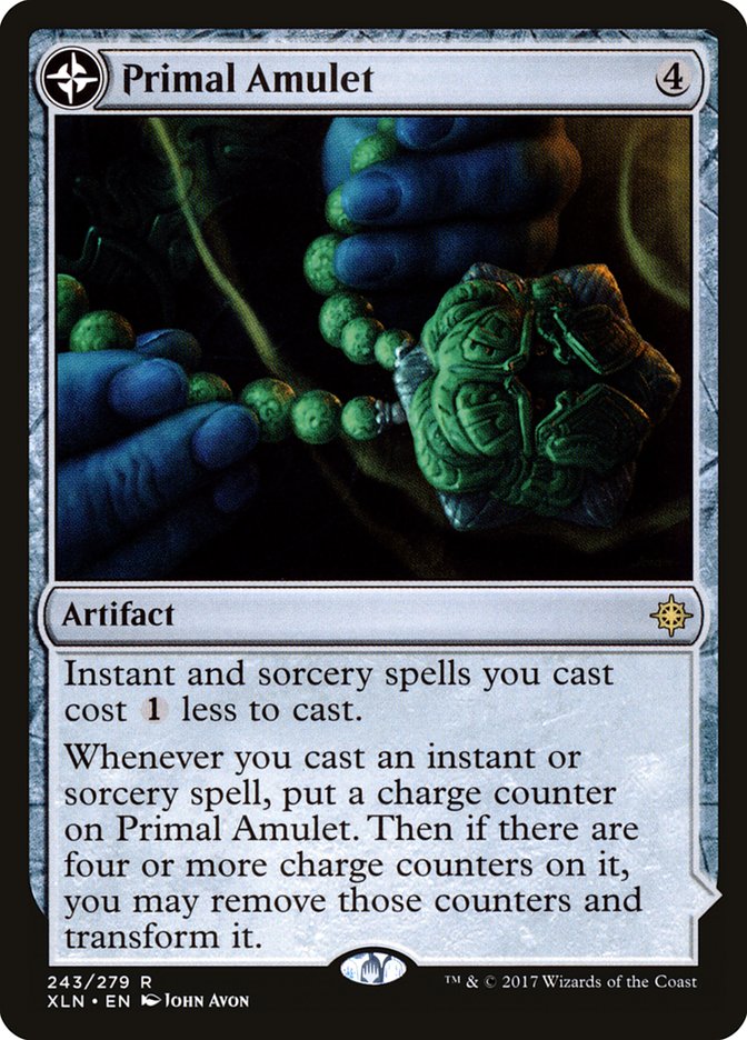 Primal Amulet // Primal Wellspring [Ixalan] | Gamers Paradise