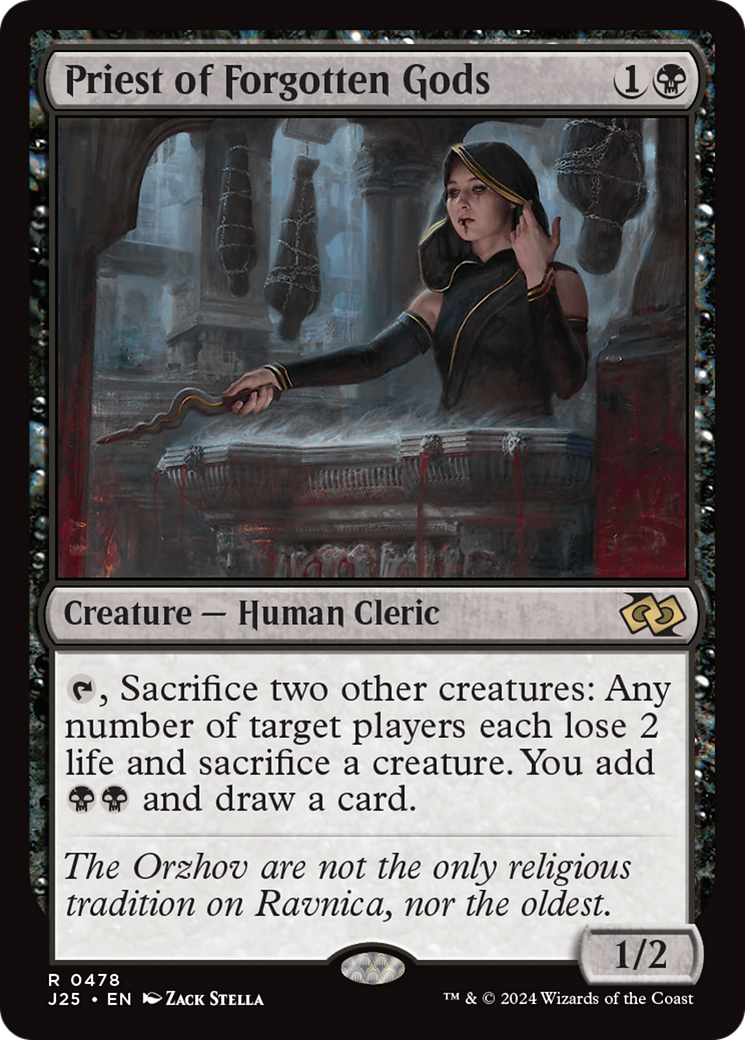 Priest of Forgotten Gods [Foundations Jumpstart] | Gamers Paradise
