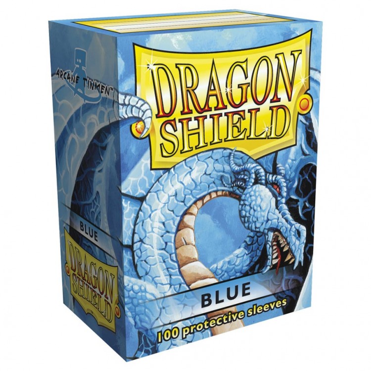 Dragon Shield: Standard 100ct Sleeves - Blue (Classic) (Older Box Art) | Gamers Paradise