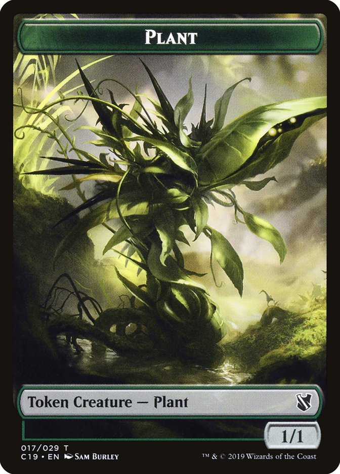 Plant Token [Commander 2019 Tokens] | Gamers Paradise