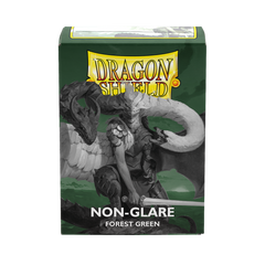 Dragon Shield Non-Glare Matte Forest Green Sleeves (100-Pack) | Gamers Paradise