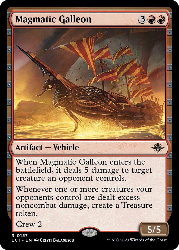 Magmatic Galleon [The Lost Caverns of Ixalan] | Gamers Paradise