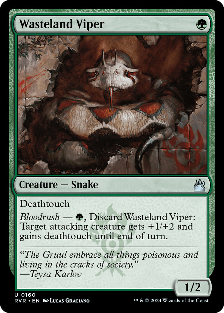 Wasteland Viper [Ravnica Remastered] | Gamers Paradise