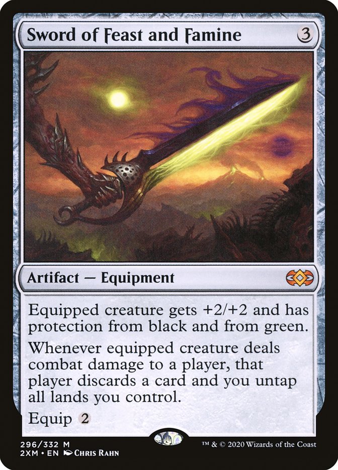 Sword of Feast and Famine [Double Masters] | Gamers Paradise