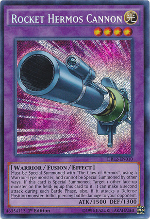 Rocket Hermos Cannon [DRL2-EN010] Secret Rare | Gamers Paradise