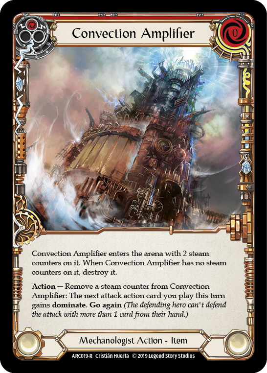Convection Amplifier [ARC019-R] (Arcane Rising)  1st Edition Normal | Gamers Paradise