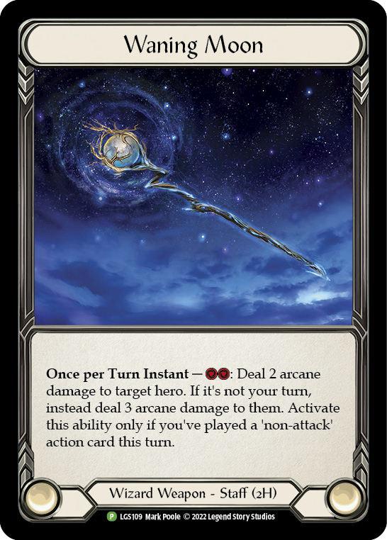 Waning Moon [LGS109] (Promo)  Cold Foil | Gamers Paradise