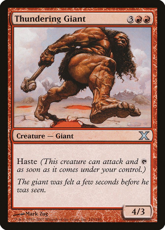 Thundering Giant [Tenth Edition] | Gamers Paradise