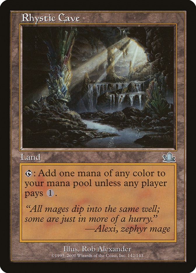 Rhystic Cave [Prophecy] | Gamers Paradise