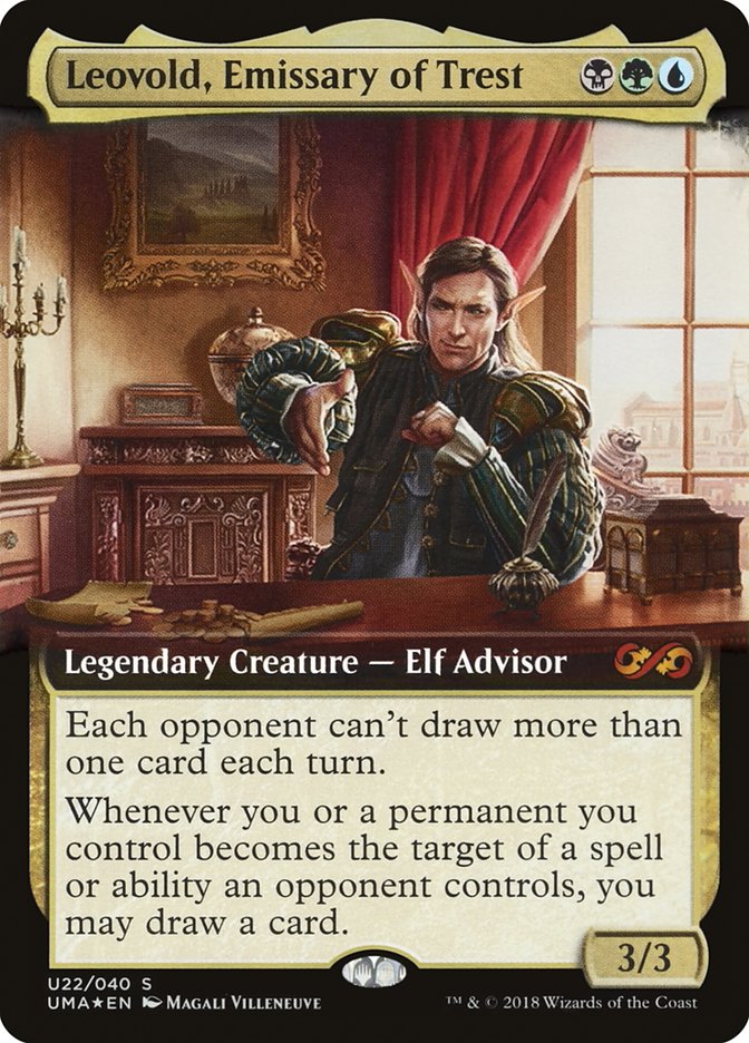 Leovold, Emissary of Trest (Topper) [Ultimate Masters Box Topper] | Gamers Paradise