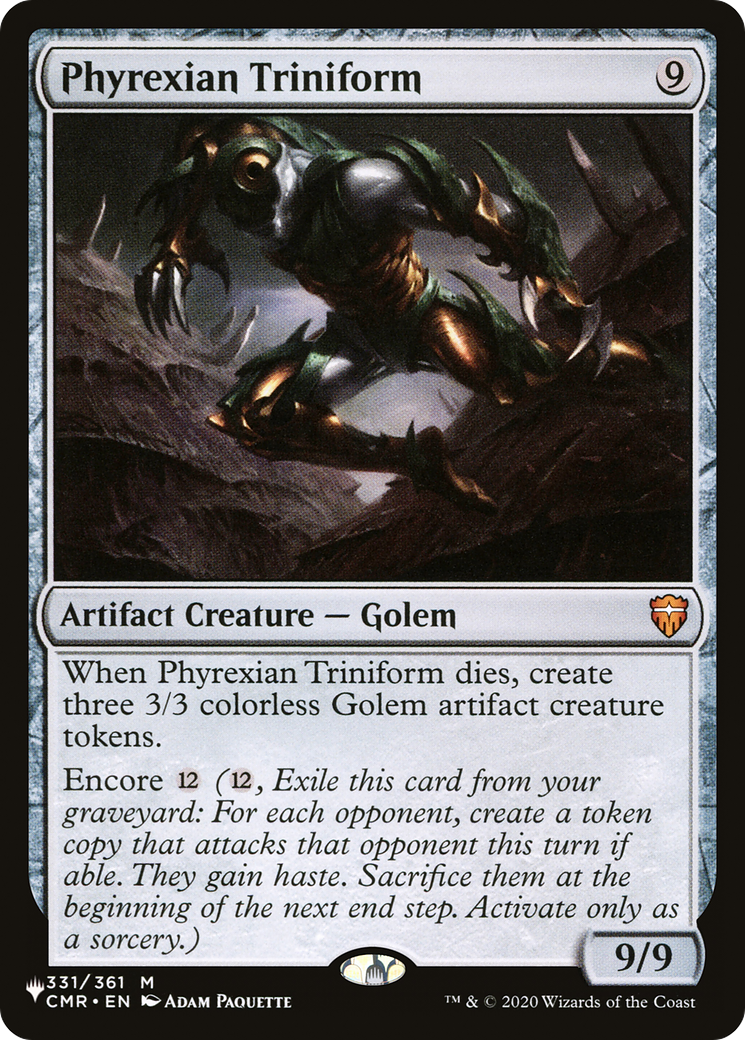 Phyrexian Triniform [The List] | Gamers Paradise