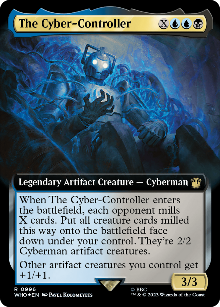 The Cyber-Controller (Extended Art) (Surge Foil) [Doctor Who] | Gamers Paradise