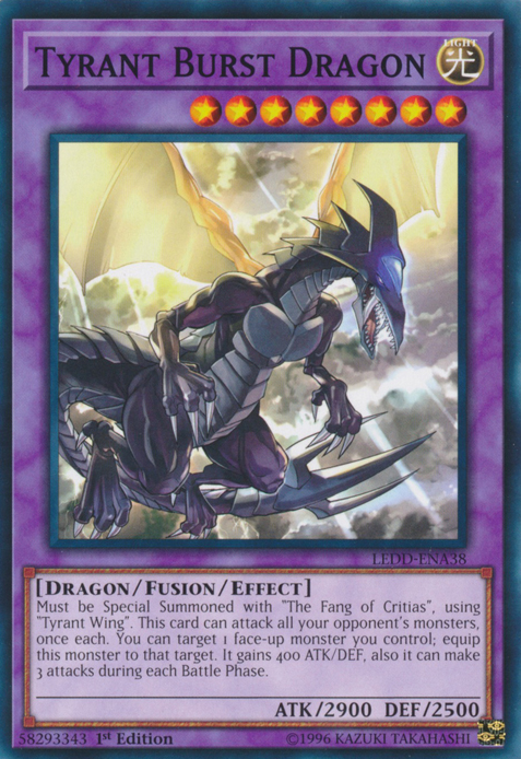 Tyrant Burst Dragon [LEDD-ENA38] Common | Gamers Paradise