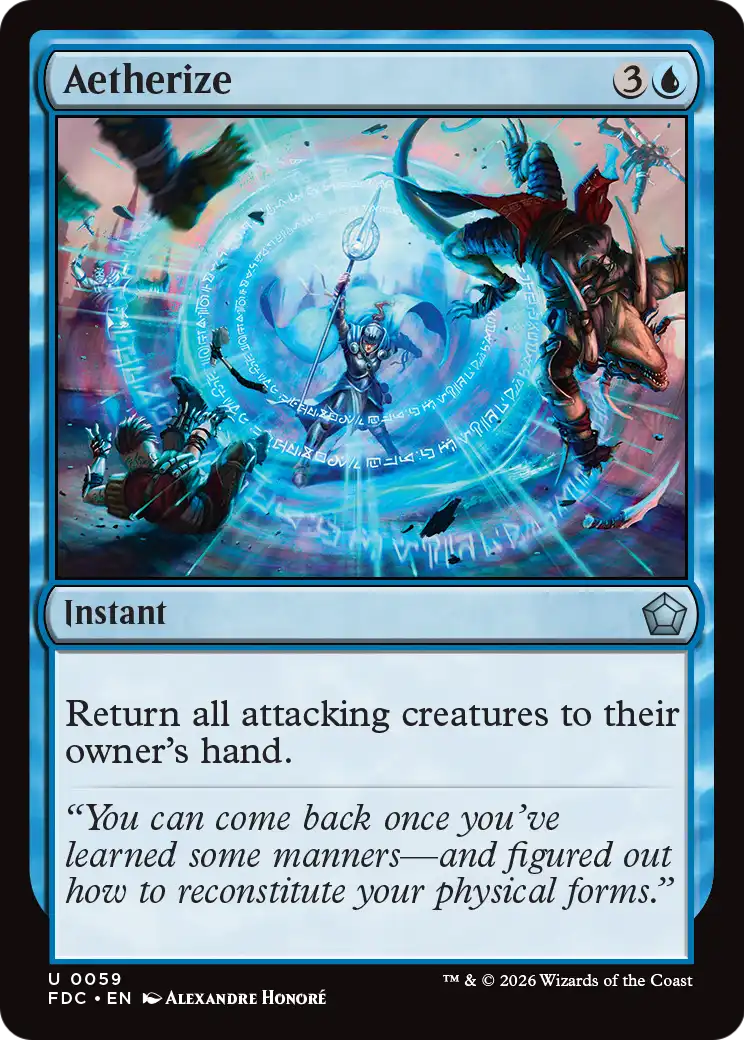 Aetherize [Foundations Commander] | Gamers Paradise