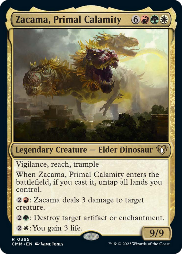 Zacama, Primal Calamity [Commander Masters] | Gamers Paradise