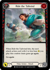 Ride the Tailwind (Red) [EVR044] (Everfest)  1st Edition Rainbow Foil | Gamers Paradise