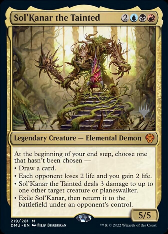 Sol'Kanar the Tainted (Promo Pack) [Dominaria United Promos] | Gamers Paradise