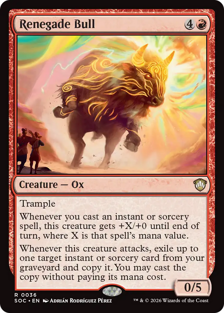 Renegade Bull [Secrets of Strixhaven Commander] | Gamers Paradise