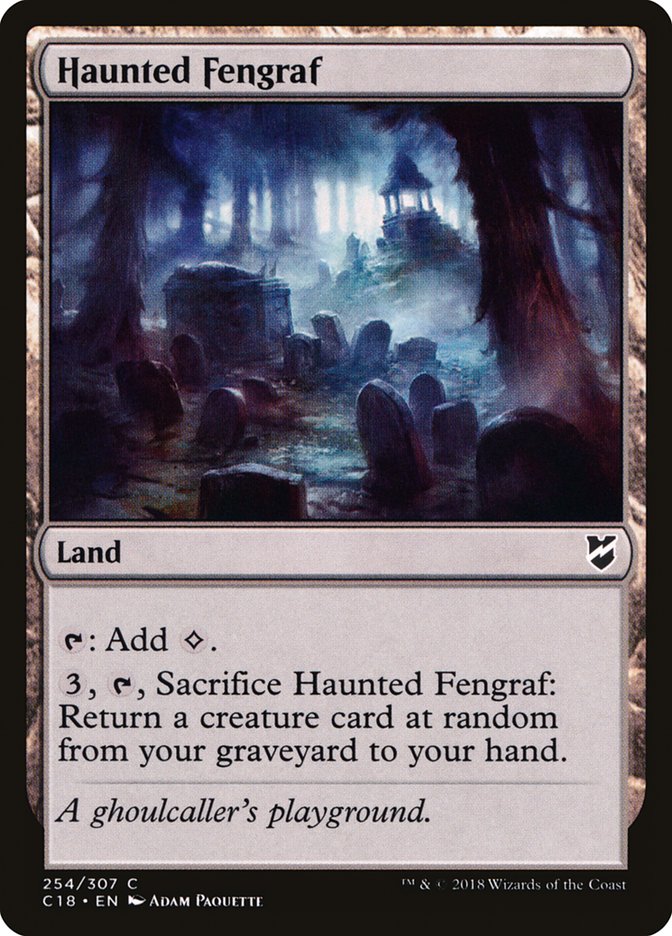Haunted Fengraf [Commander 2018] | Gamers Paradise