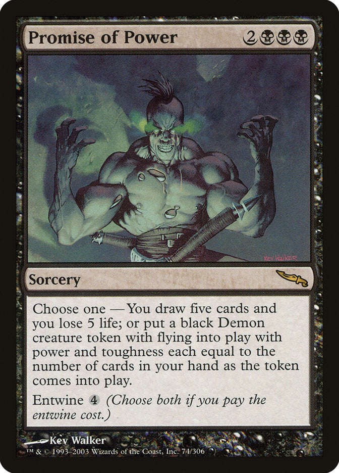 Promise of Power [Mirrodin] | Gamers Paradise