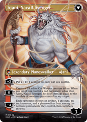 Ajani, Nacatl Pariah // Ajani, Nacatl Avenger (Borderless) [Modern Horizons 3] | Gamers Paradise