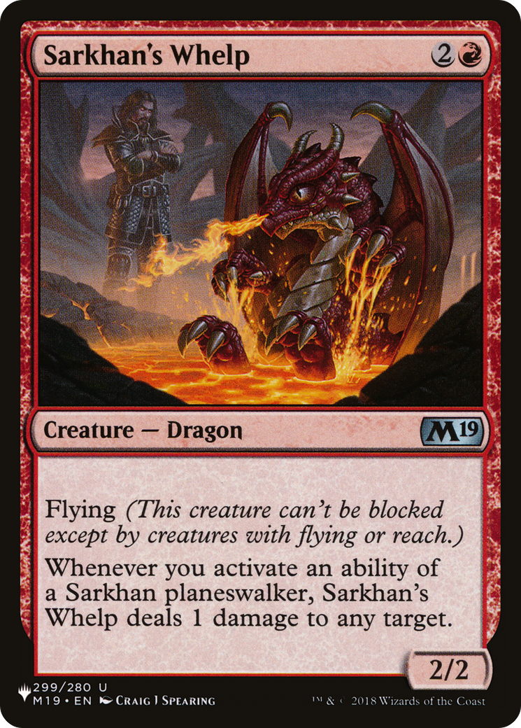 Sarkhan's Whelp [The List] | Gamers Paradise