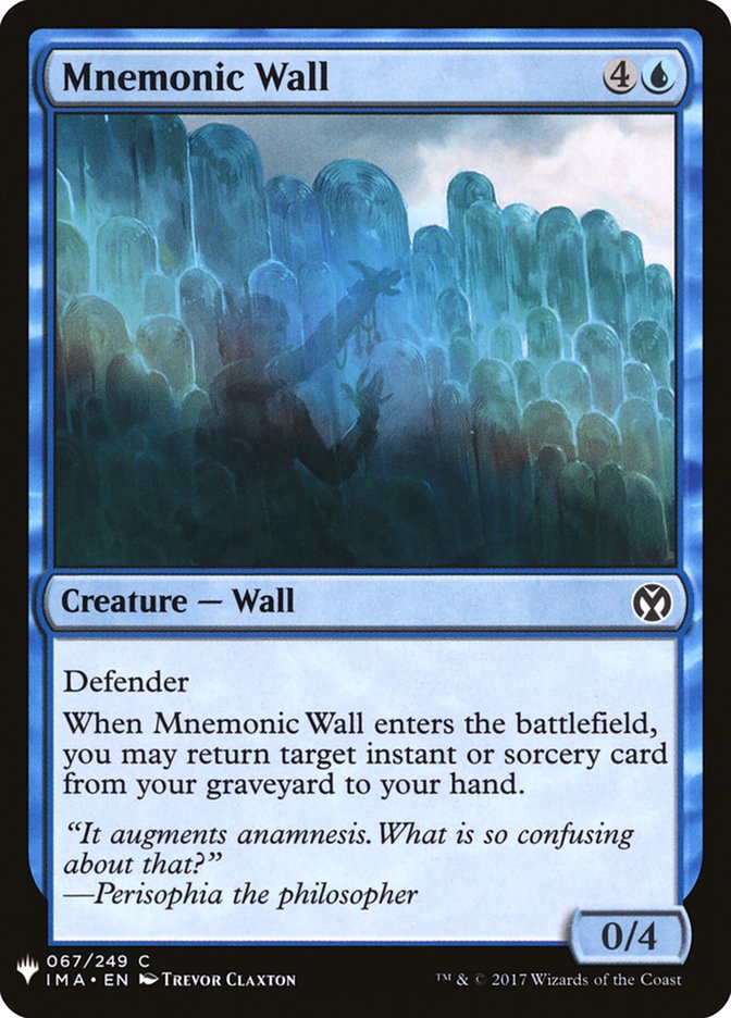 Mnemonic Wall [Mystery Booster] | Gamers Paradise