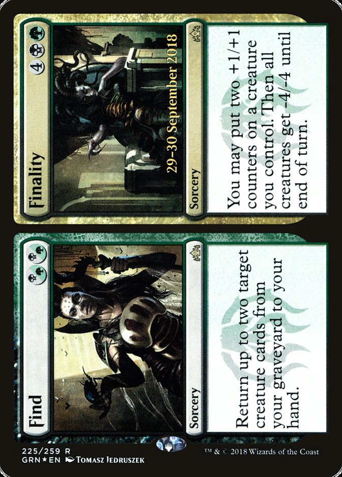 Find // Finality [Guilds of Ravnica Prerelease Promos] | Gamers Paradise