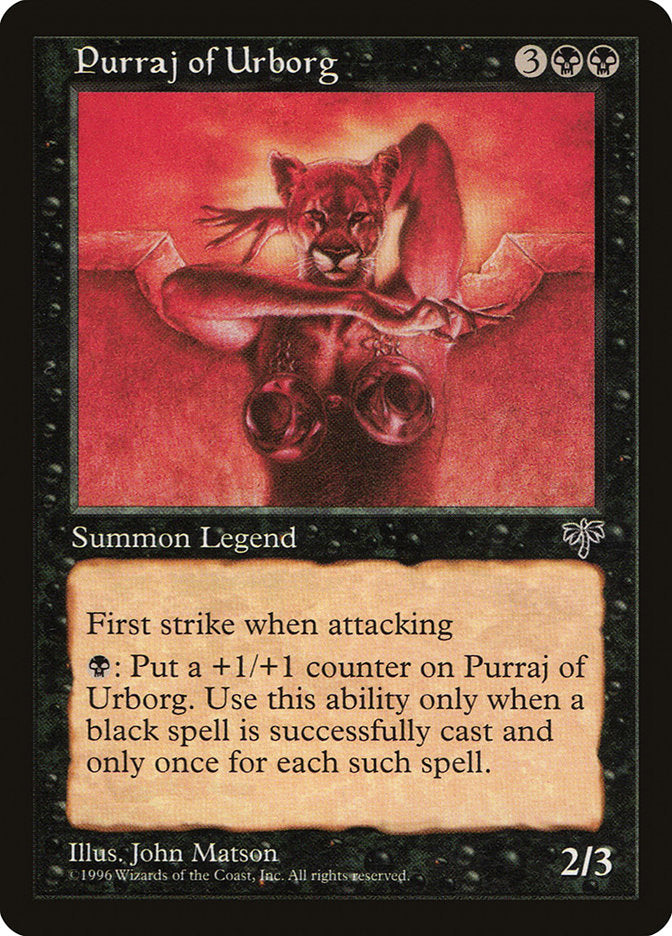 Purraj of Urborg [Mirage] | Gamers Paradise