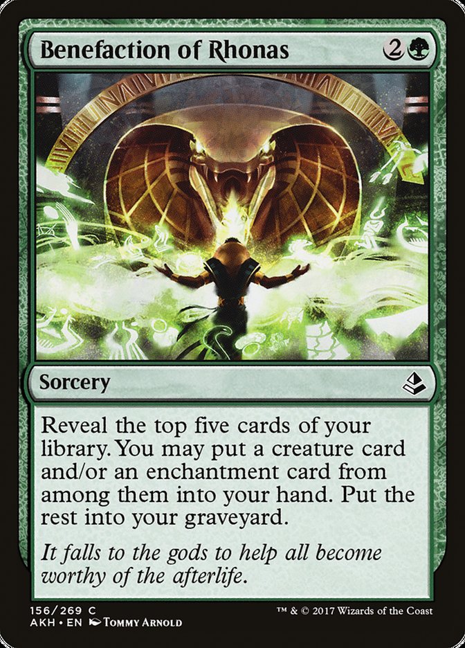 Benefaction of Rhonas [Amonkhet] | Gamers Paradise