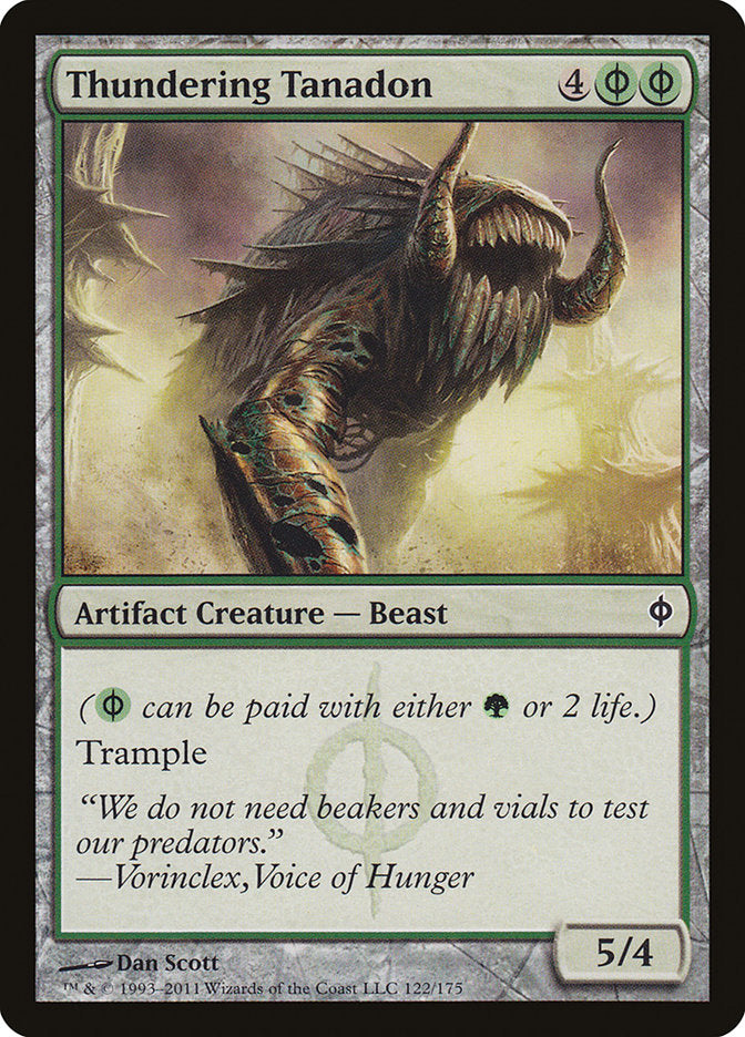 Thundering Tanadon [New Phyrexia] | Gamers Paradise