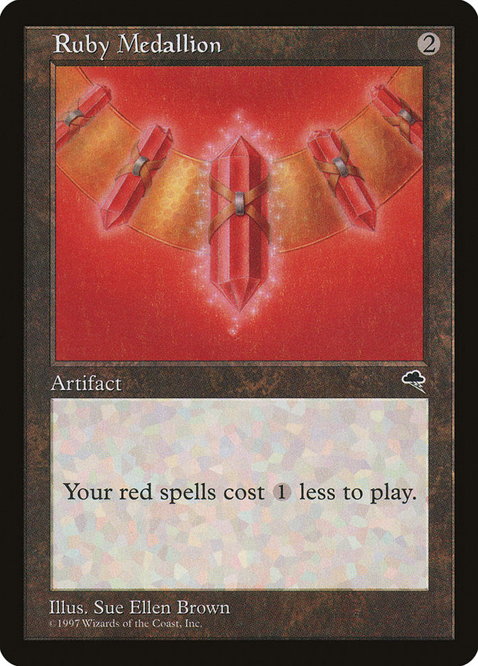Ruby Medallion [Tempest] | Gamers Paradise
