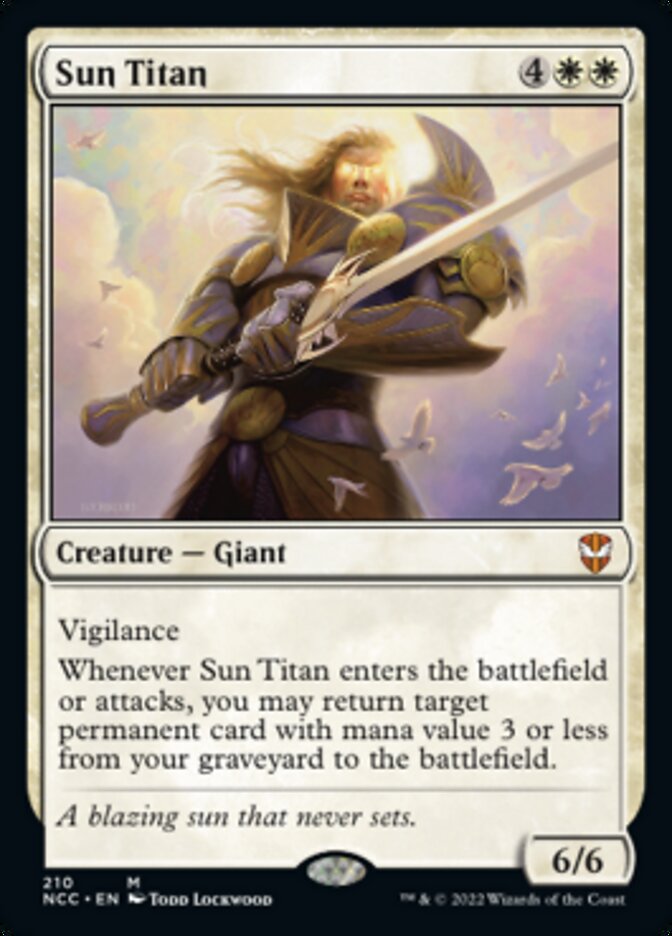 Sun Titan [Streets of New Capenna Commander] | Gamers Paradise