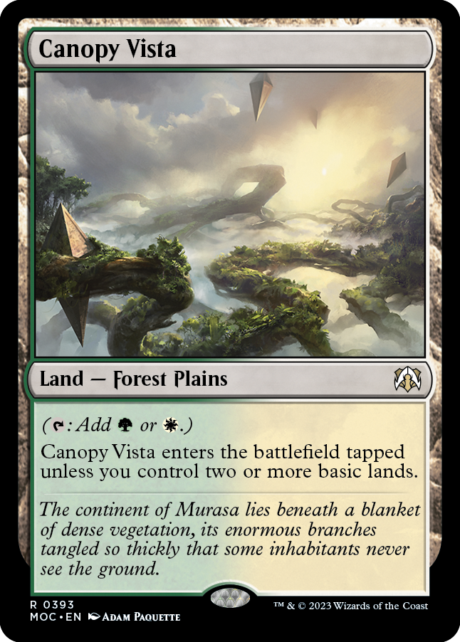 Canopy Vista [March of the Machine Commander] | Gamers Paradise