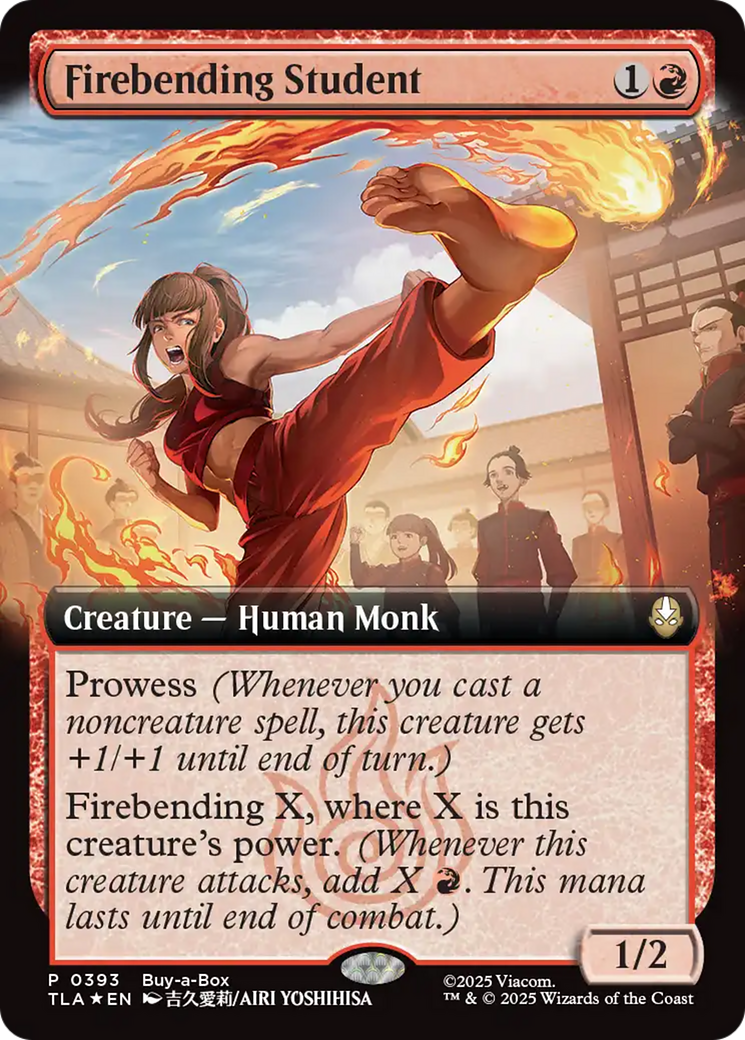 Firebending Student (Extended Art) [Avatar: The Last Airbender Promos] | Gamers Paradise